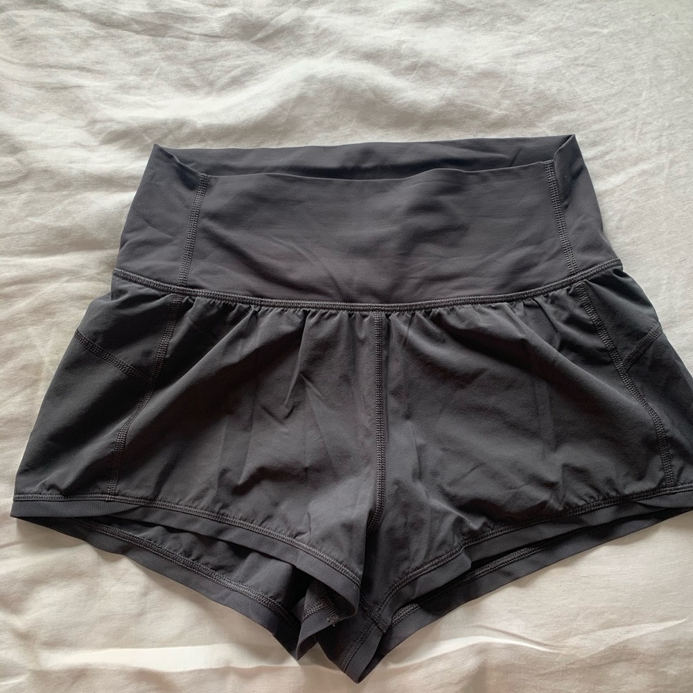Lululemon high rise shorts